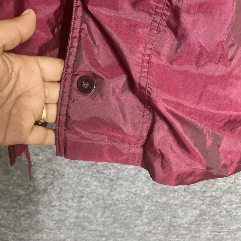 Aspen Long Coat Women’s Size 10R Burgundy business Winter